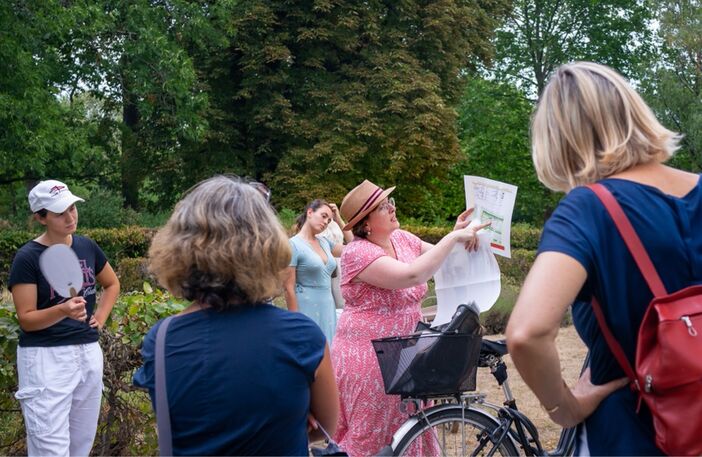 Immer wieder Pläne, Geschichte und Geschichten... | Foto: SI MZ-Rosengarten/Annette Müller